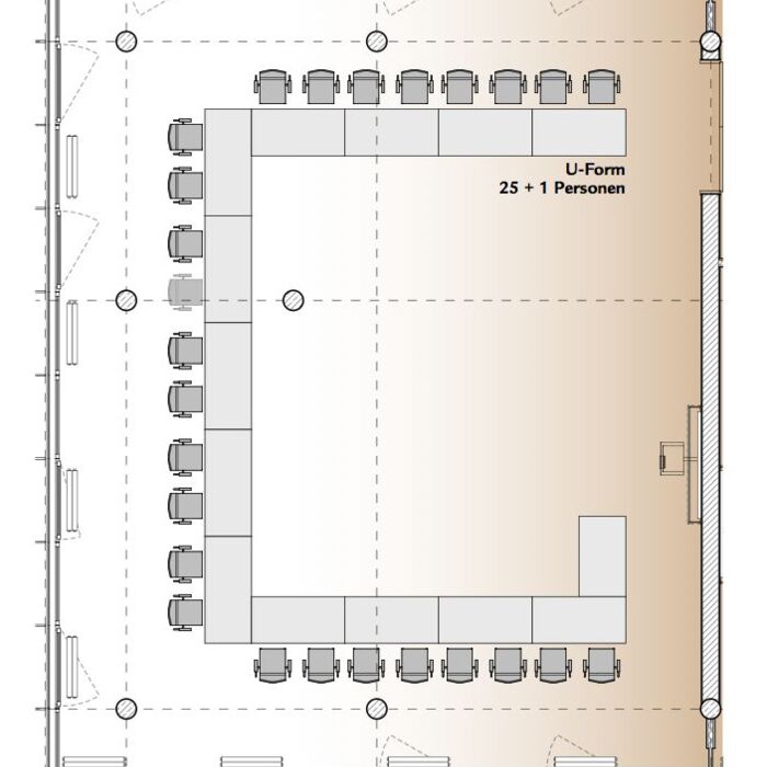 U-Bestuhlung Oberbayern - SVG Seminarraumzentrum