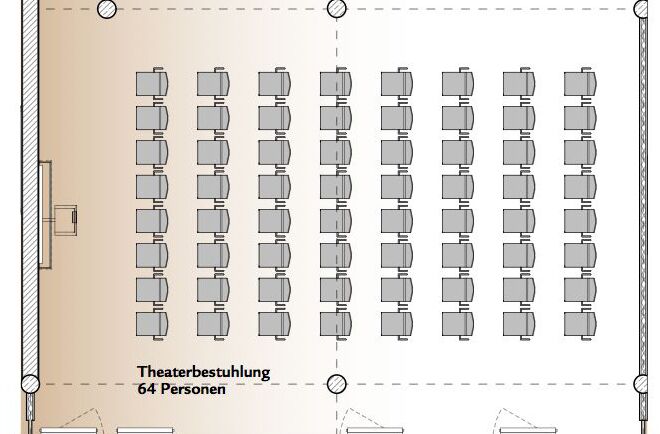 Theaterbestuhlung Raum Niederbayern - SVG Seminarraumzentrum