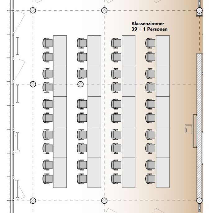 Standardbestuhlung Oberbayern - SVG Seminarraumzentrum